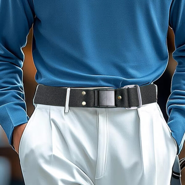 Invisible Elastic Stretch Belt With Flat Buckle (update version) - Image 4