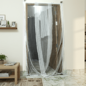 (7.5/3.2 Feet) Premium Quality 2 part Door Anti Mosquito Net