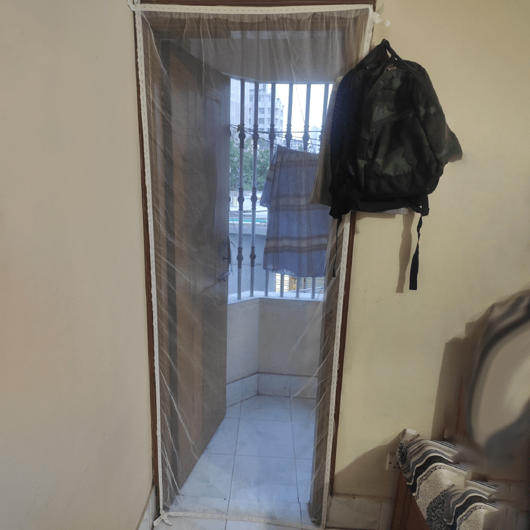 (7.5/3.2 Feet) Premium Quality 1 part Door Anti Mosquito Net